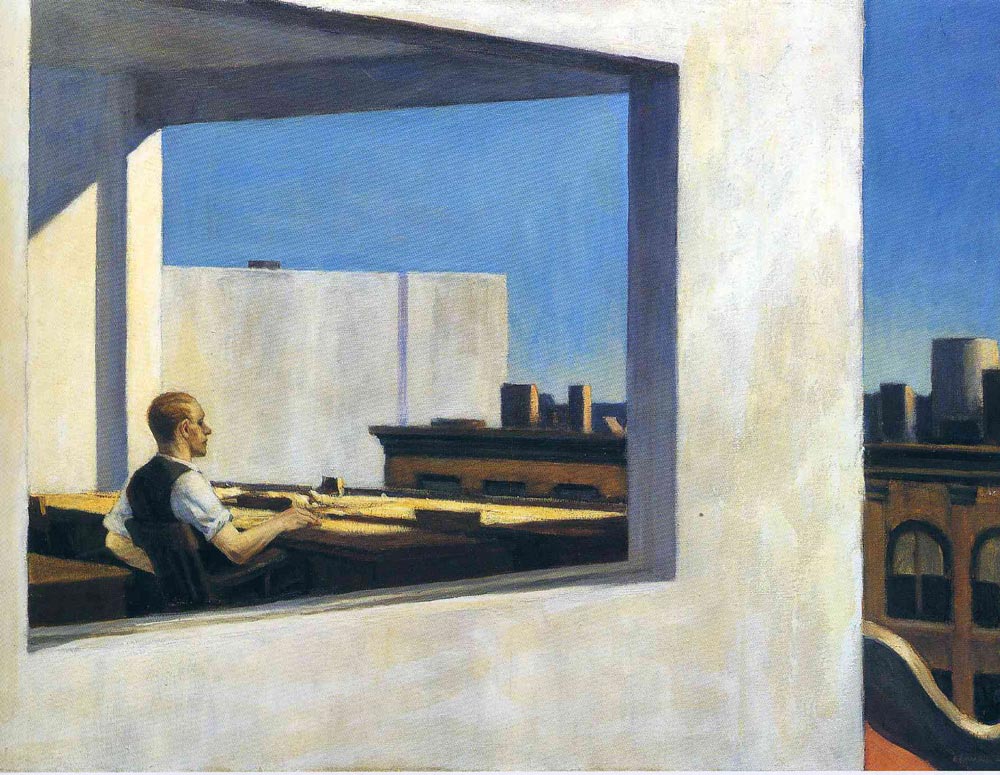 Office-in-a-Small-City-by-Edward-Hopper